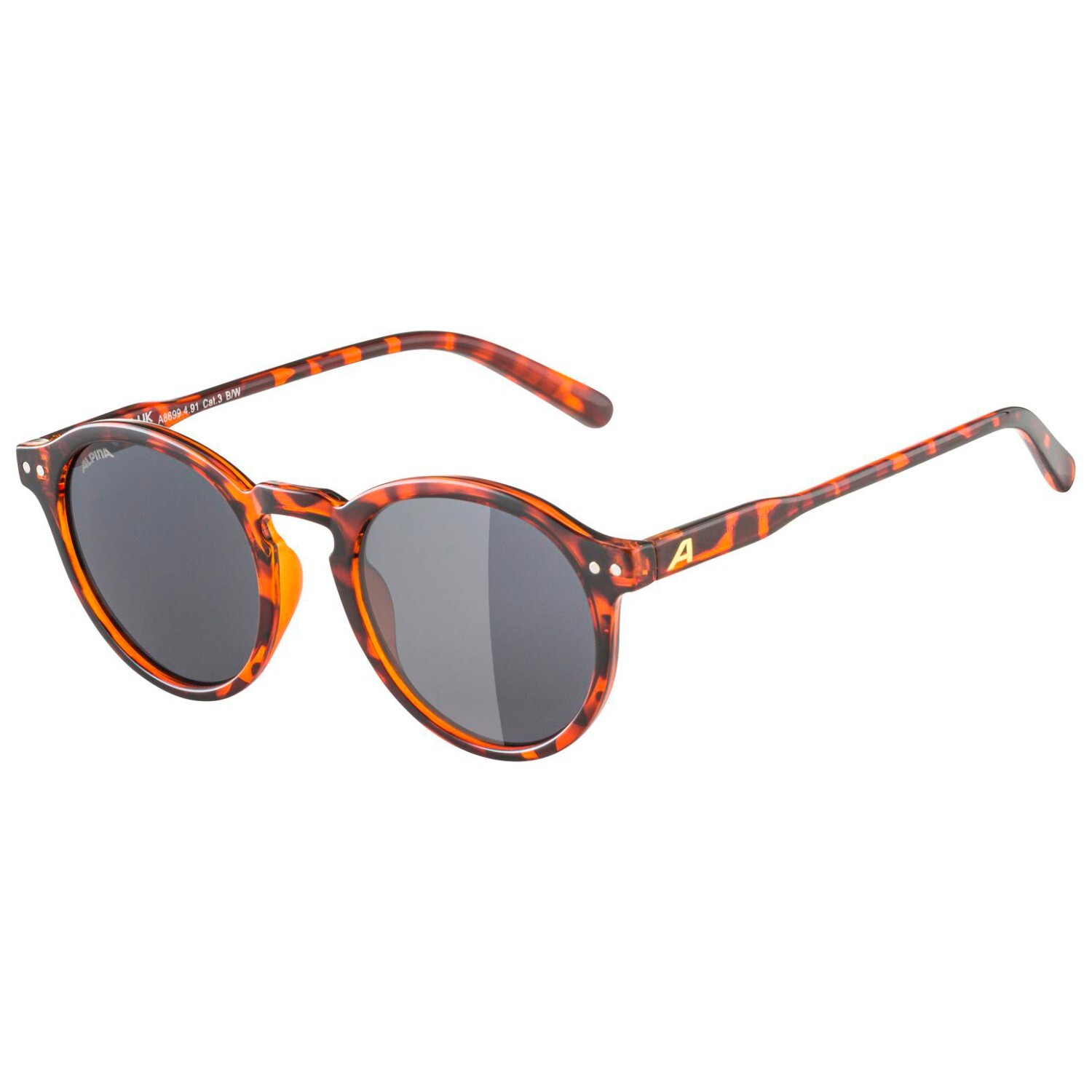 

Солнцезащитные очки Alpina Sneek Mirror Cat 3, цвет Havana Gloss