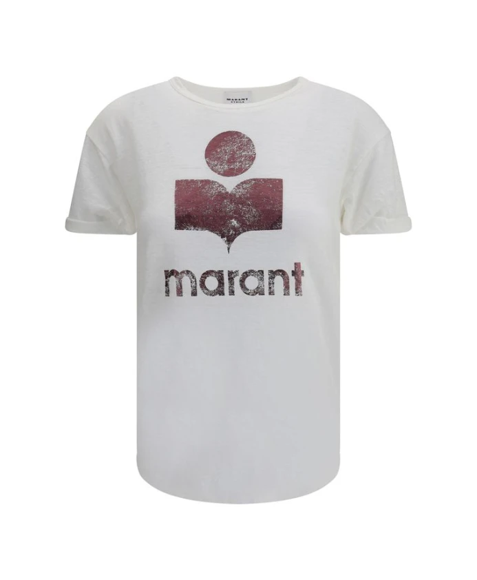 

Льняная футболка Koldi Marant Ãtoile, белый