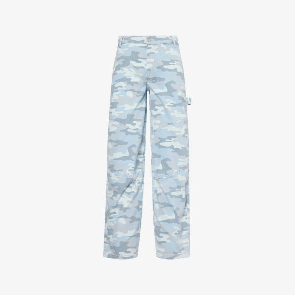 

Прямые джинсы Drew Damson Madder, цвет camo