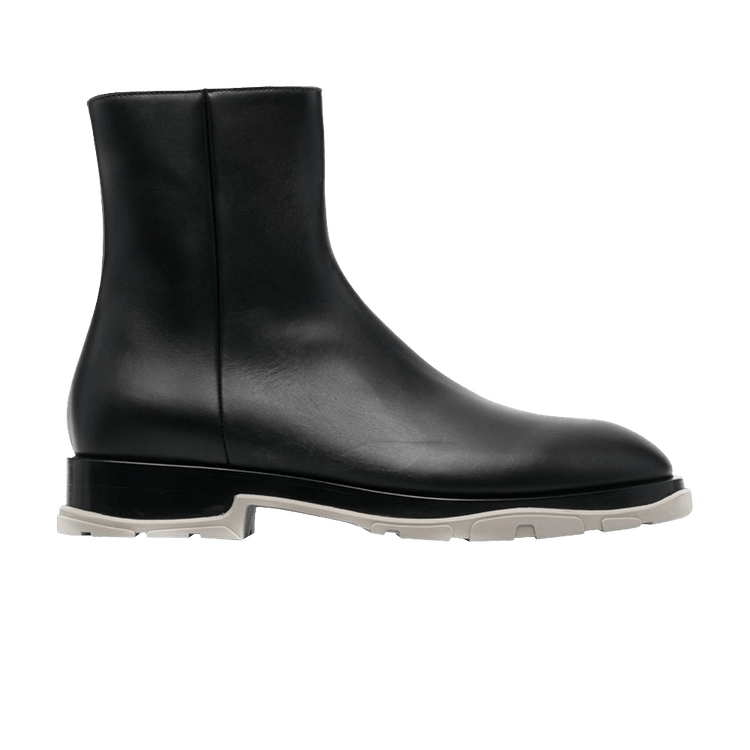 

Ботинки Alexander McQueen Half Leather Boot 'Black Grey', черный