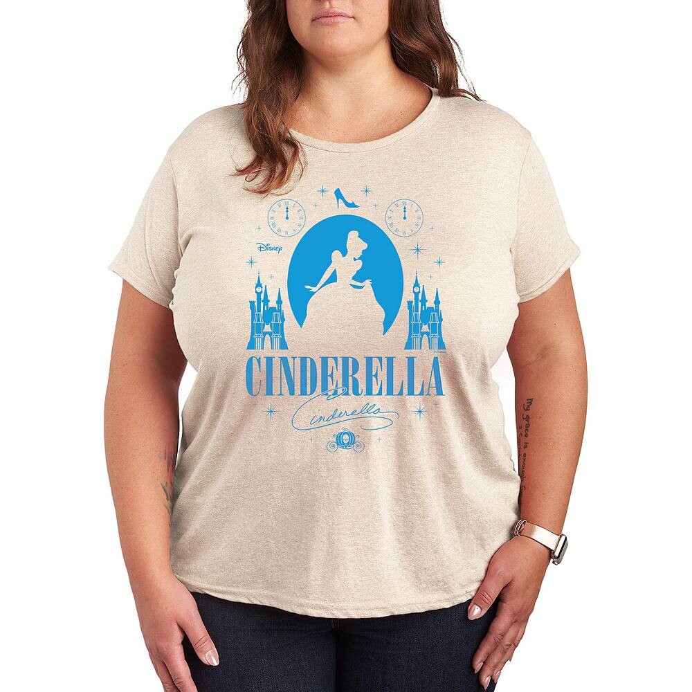 

Футболка Disney's Cinderella Plus с рисунком, бежевый