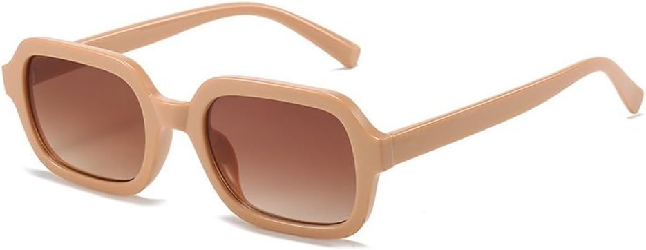 

Ретро-солнцезащитные очки квадратной формы с леопардовым принтом для женщин, модные градиентные очки с защитой от УФ-излучения UV400 для мужчин. Модные солнцезащитные очки SKFGNX, Khaki Tea Gradient