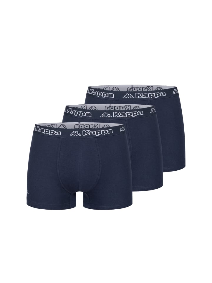 

Боксерские трусы Kappa, цвет kappa boxershorts 3er pack 3xnavy