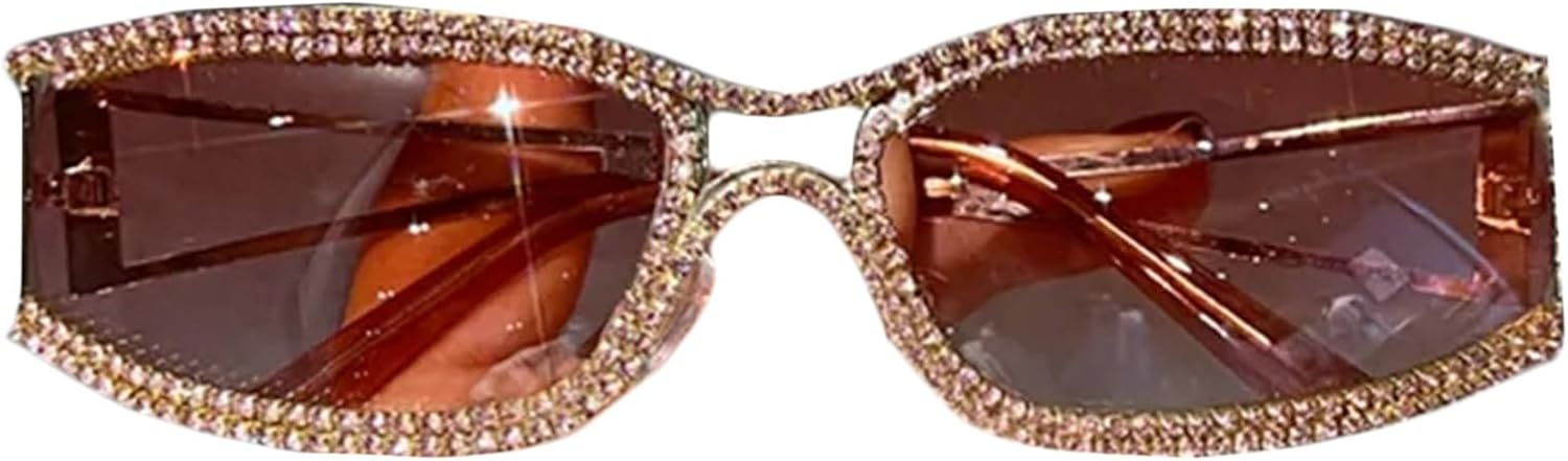 

Солнцезащитные очки Willochra Square One Piece для женщин, роскошные солнцезащитные очки со стразами для женщин, солнцезащитные очки Y2k для мужчин, модные солнцезащитные очки UV400, Pink