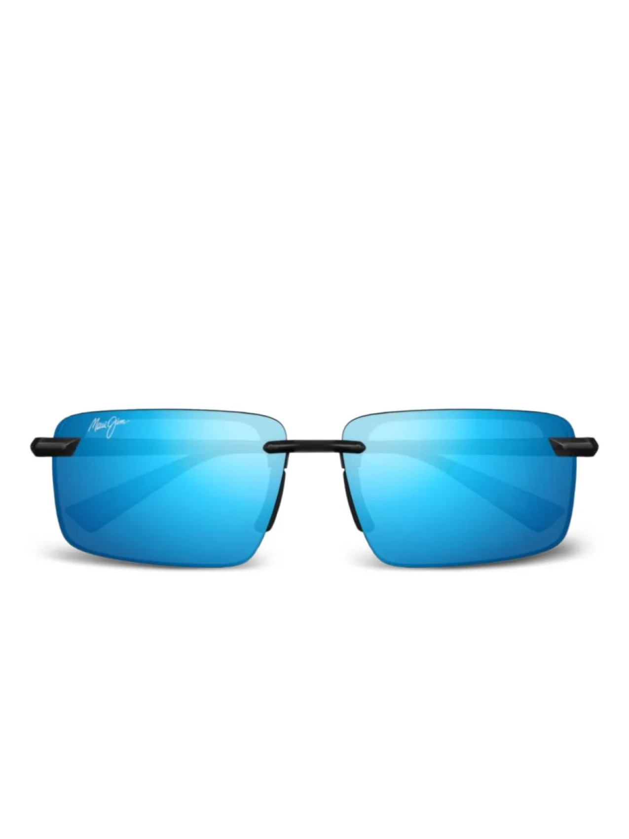 

Солнцезащитные очки Maui Jim Laulima квадратные, черный