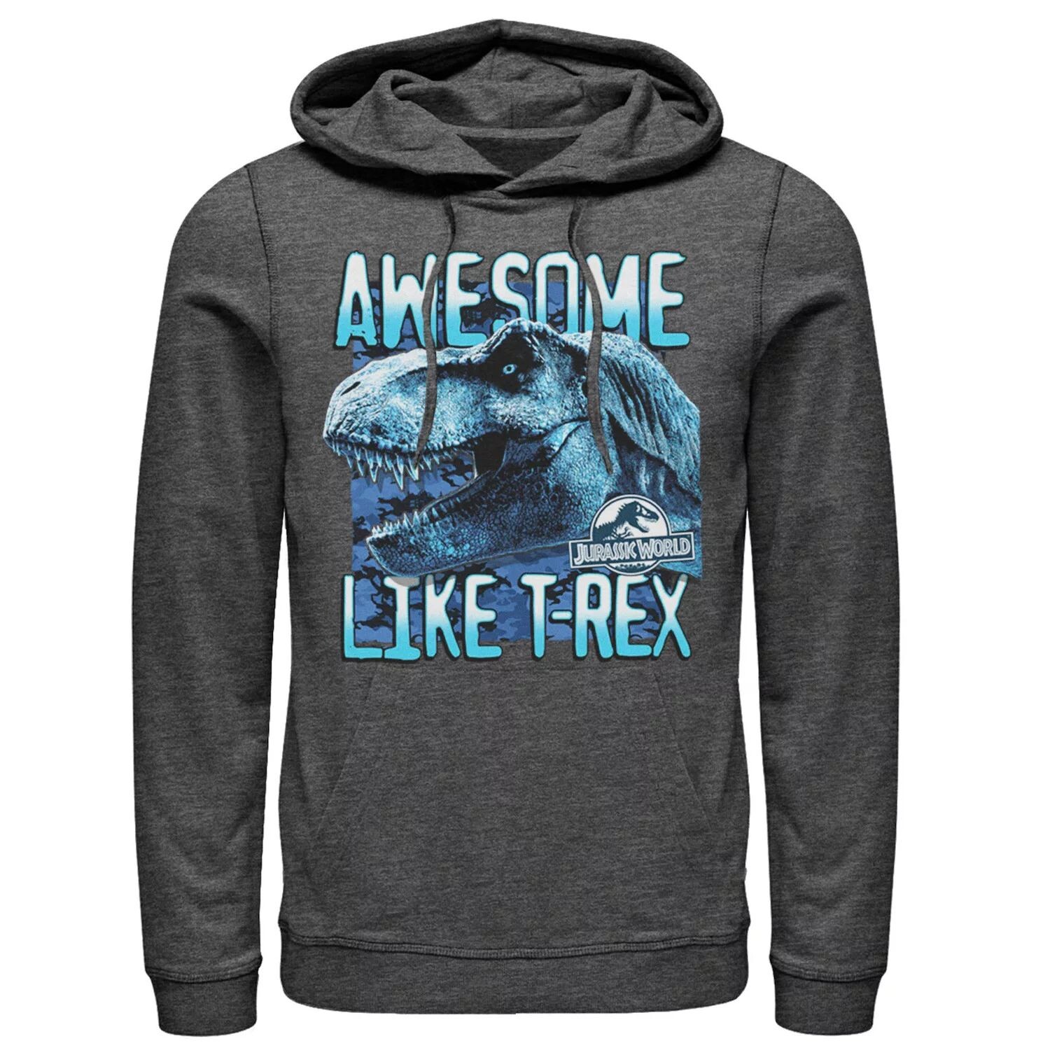 

Мужская толстовка Jurassic World Two Awesme Lke T-Rex Licensed Character