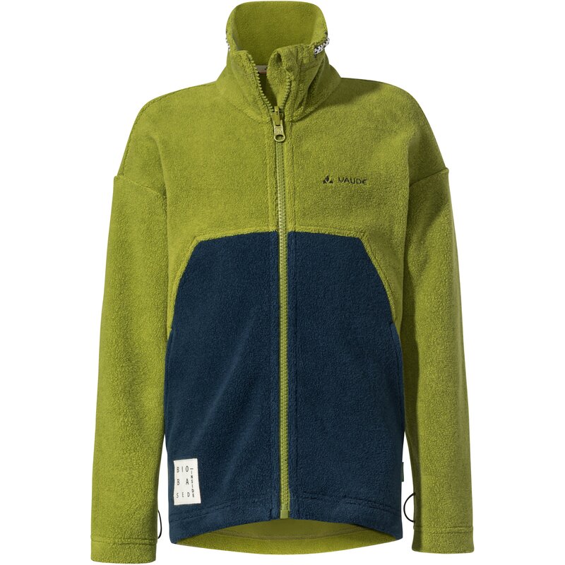 

Детская хлопковая куртка Caprea Vaude, цвет avocado