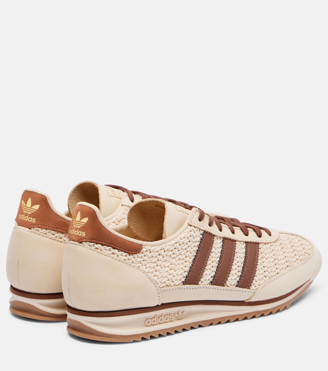 Кроссовки SL 72 OG с отделкой из замши Adidas, Sand Strata/Preloved Brown — фото 2