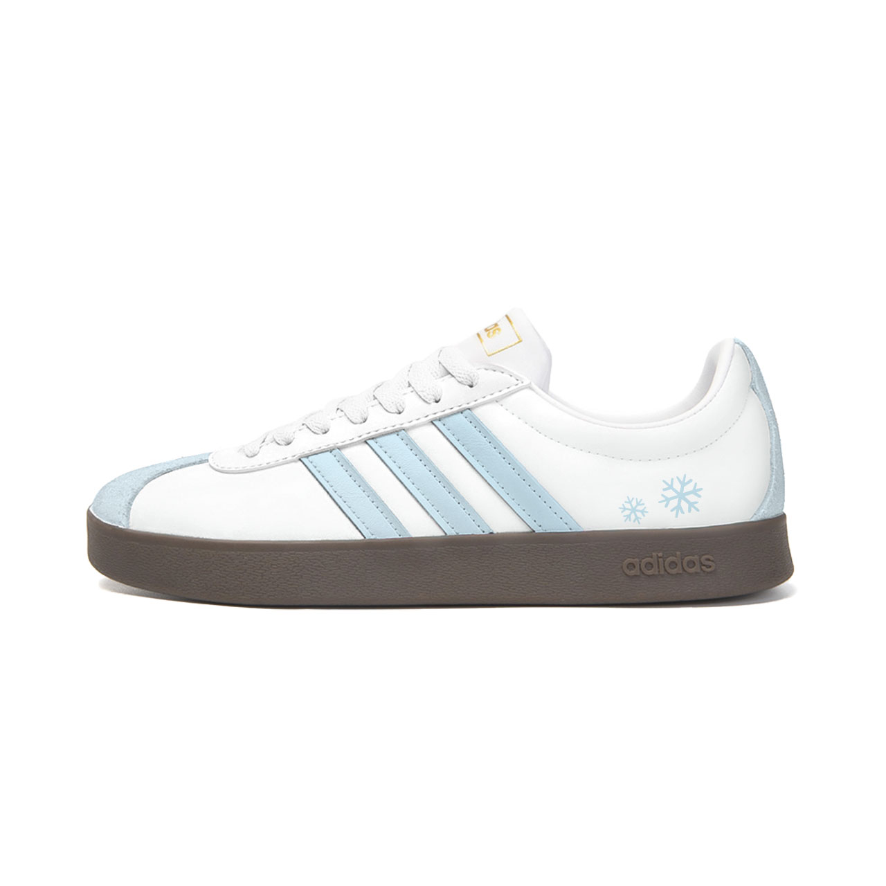 

VL COURT 20 Starry Joy, Morning Slip Resistant Cushioning Abrasion Resistant Low top Skateboard Shoes Adidas, белый синий