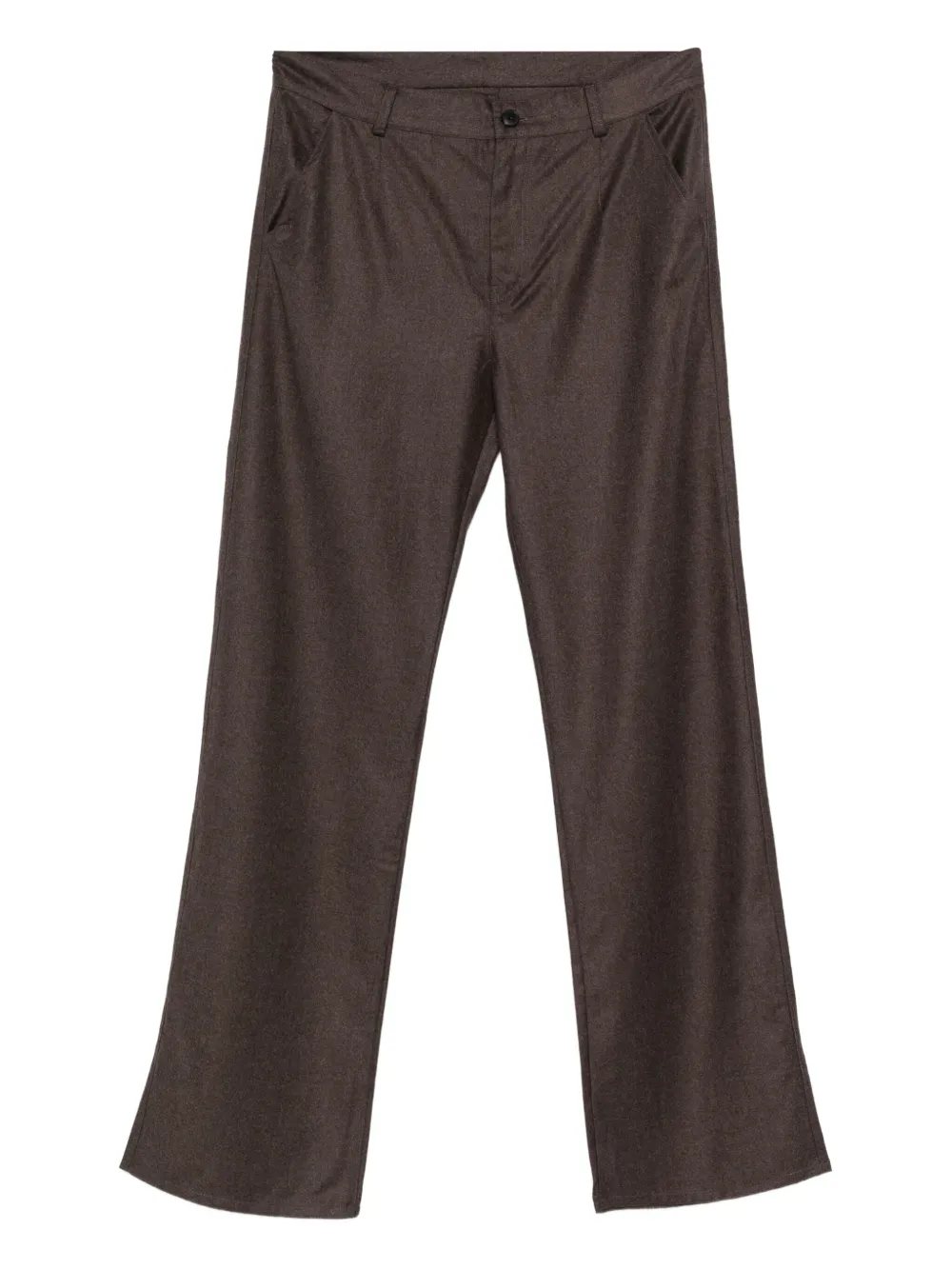 

Брюки с застежкой на пуговицах Private 0204, коричневый