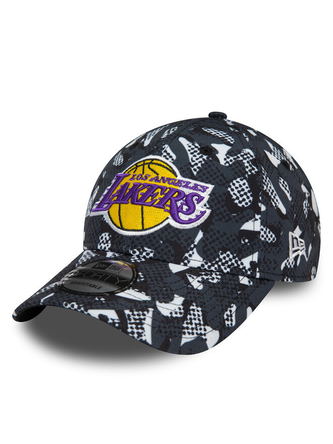 

Бейсболка New Era Seas Print 940 Lakers 60435156, черный