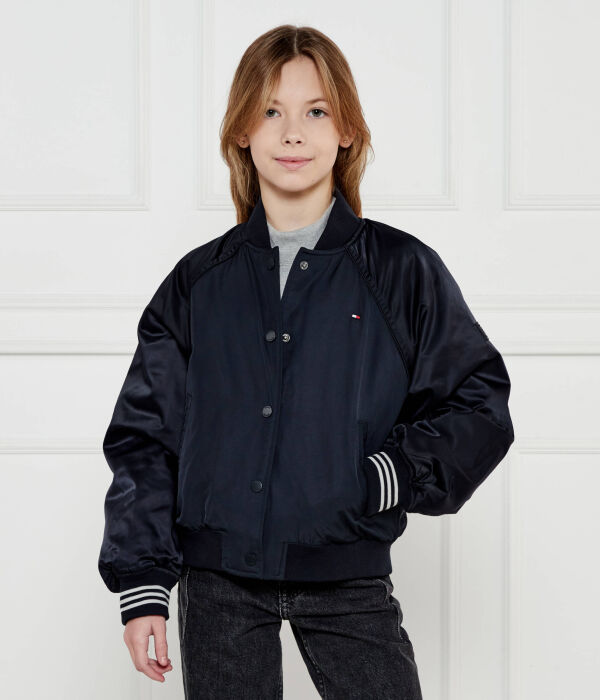 

Куртка-Бомбер Loose fit Tommy Hilfiger, синий