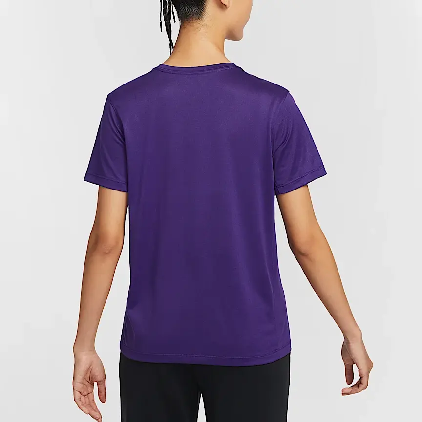 Nike Футболка Dri Fit Regular женская Garden Purple — фото 3