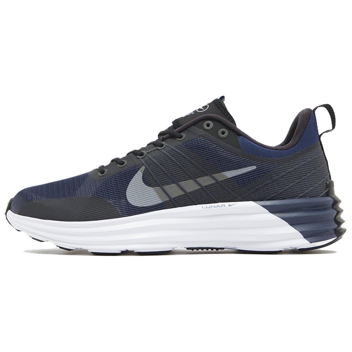 

Кроссовки мужские Lunar Roam с низким верхом, темно-синие/черные/белые Nike
