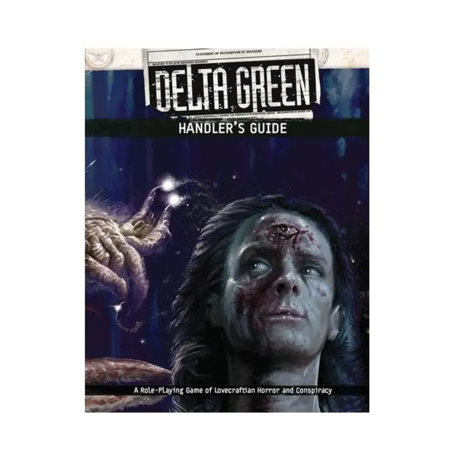 

Delta Green - Handler's Guide, Delta Green - Core & Assorted (Arc Dream Publishing), твердый переплет