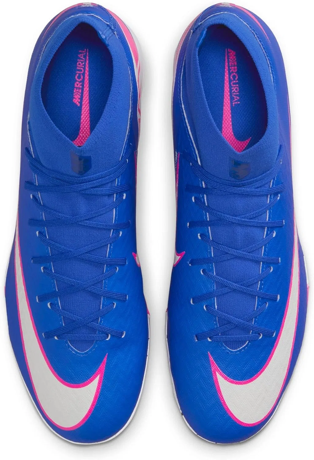 Мужские кроссовки Nike ZM Superfly 10 Academy TF, Racer Blue White — фото 4