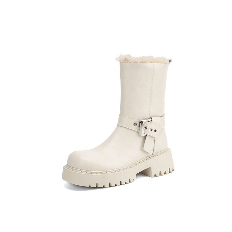 Ботильоны женские 5 см Yeezyy Reezy, White