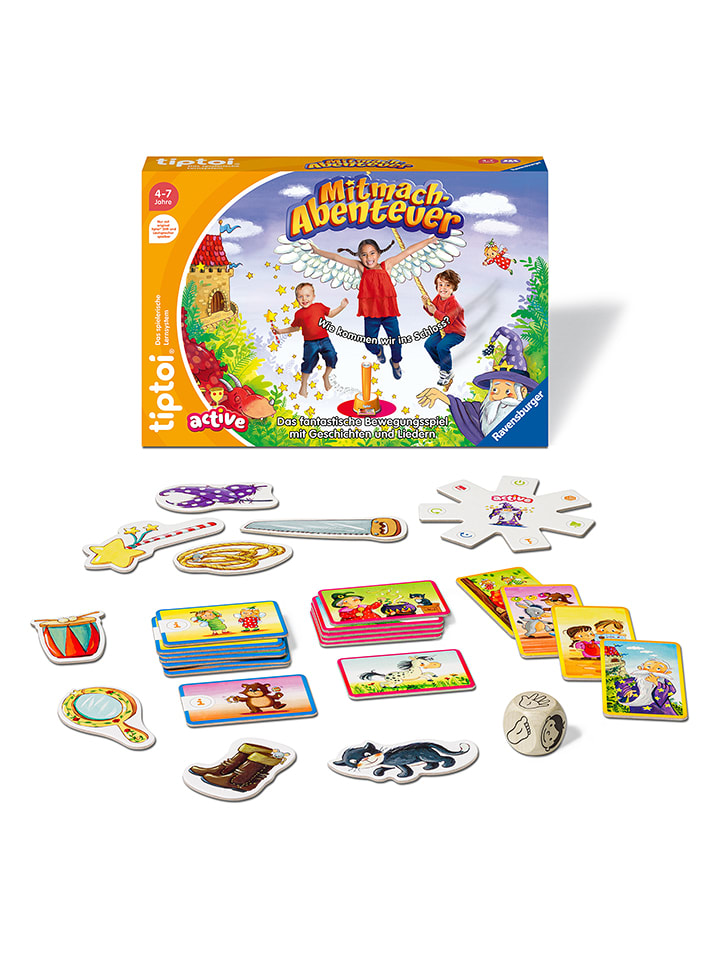 

Игровой набор tiptoi "Активное приключение" - для детей от 3 лет