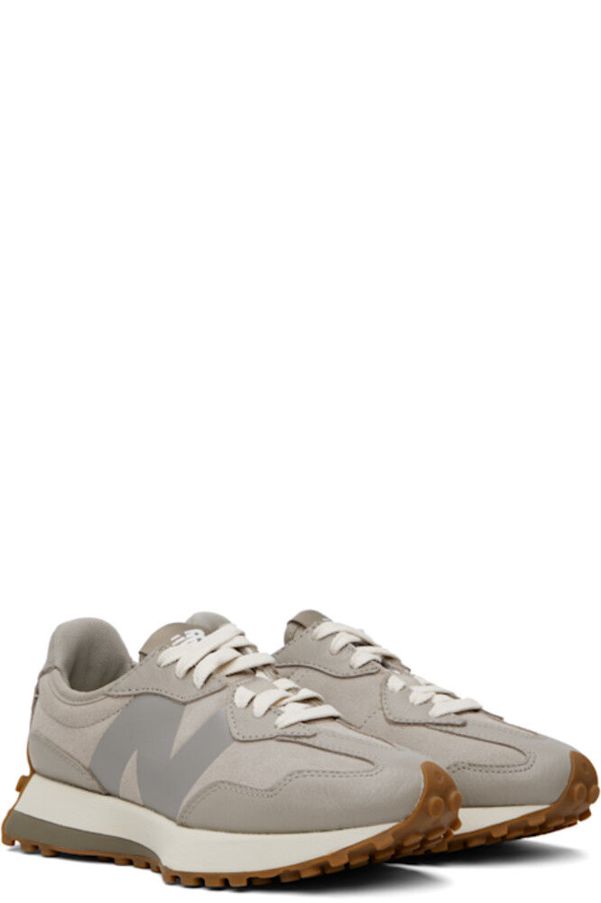 Серые 327 Кроссовки New Balance — фото 4
