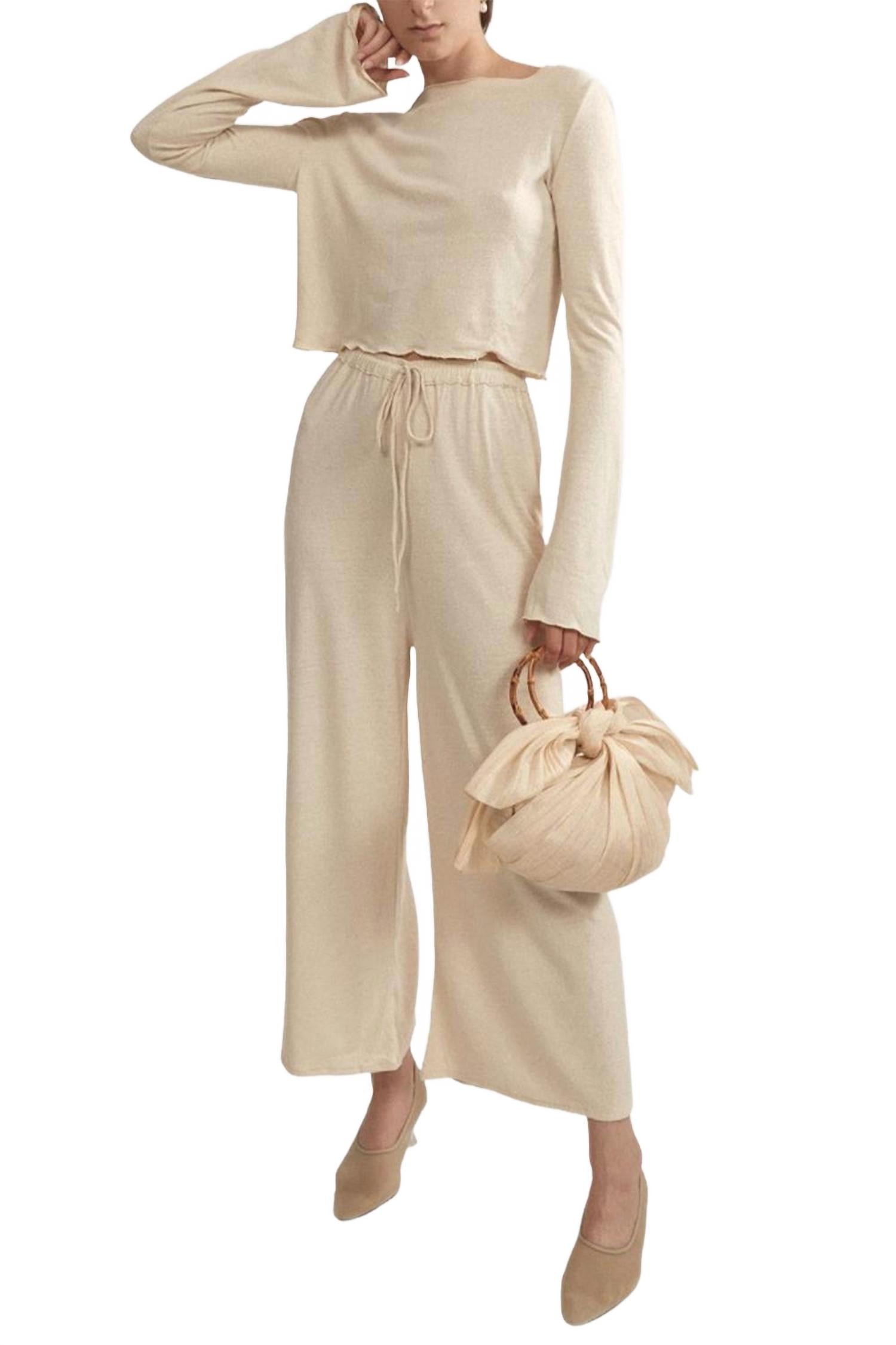 

Топ Ora Lounge в натуральном цвете WORN