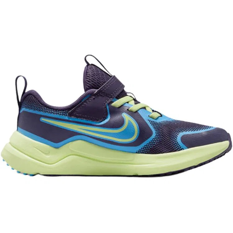 Кроссовки Cosmic Runner Low Top Running Shoes Blue Green Kids' Nike — фото 3