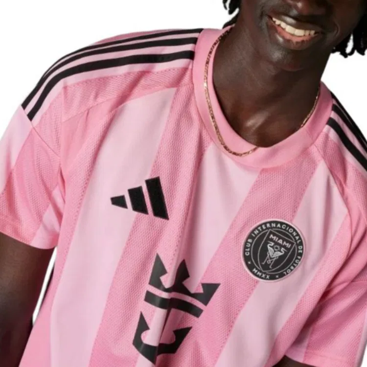 Футболка Inter Miami Cf 25/26 Home Adidas, Pink — фото 4
