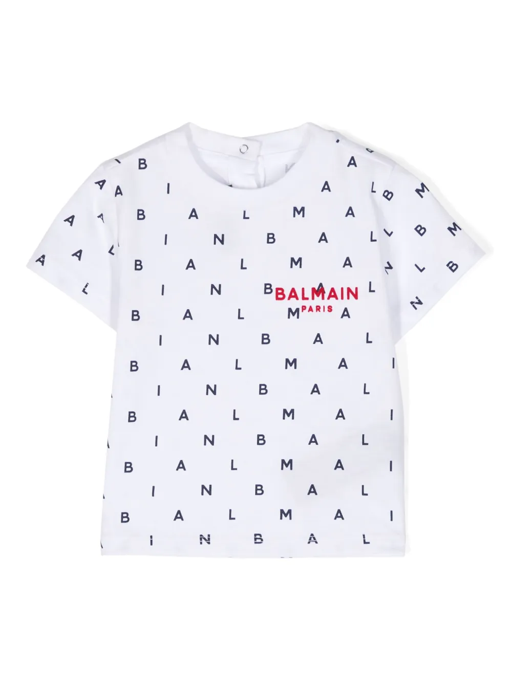 

Футболка с логотипом Balmain Kids, белый