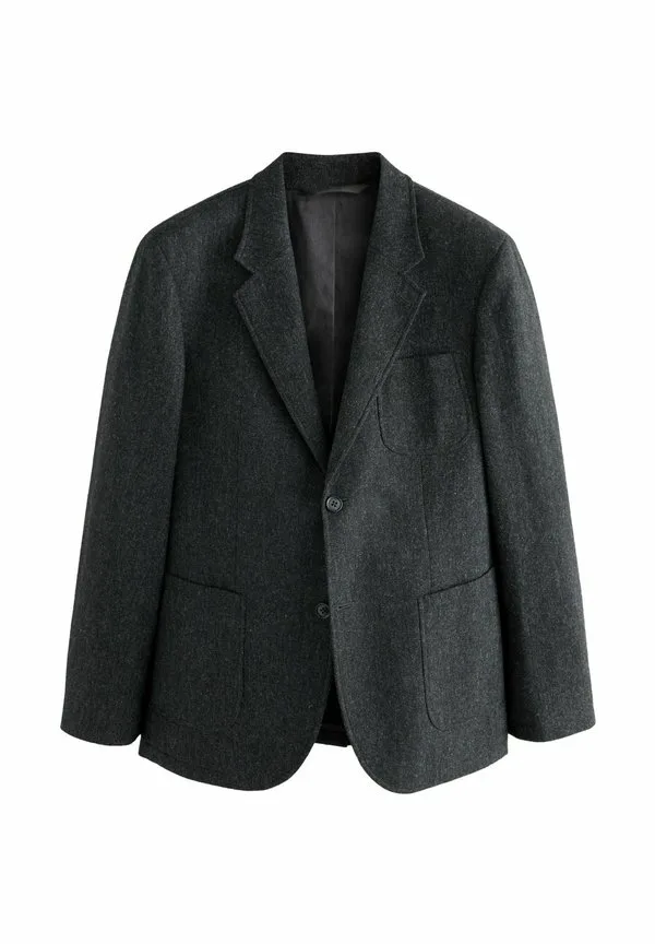 Пиджак стандартного кроя Next, Charcoal Grey