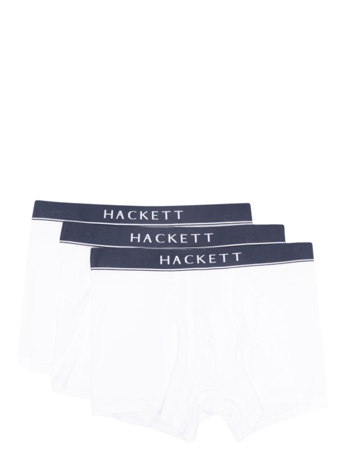

Hackett комплект из трех трусов-брифов с логотипом, белый