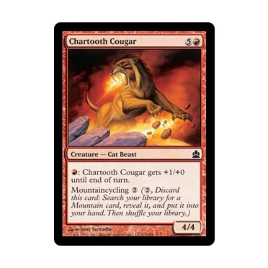 

CCG Чёрзубая пума (C), MTG - Commander