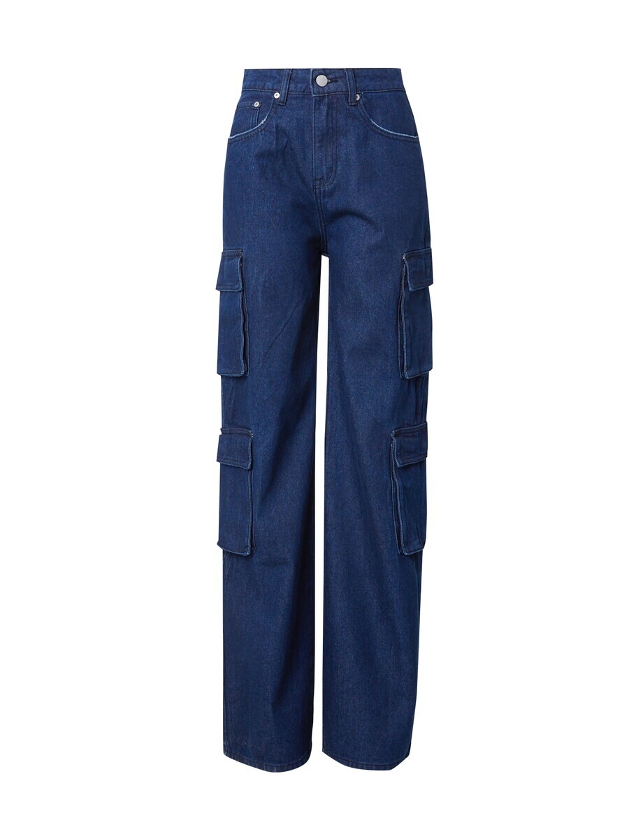 

Джинсы GLAMOROUS Wide leg Cargo Jeans, синий деним
