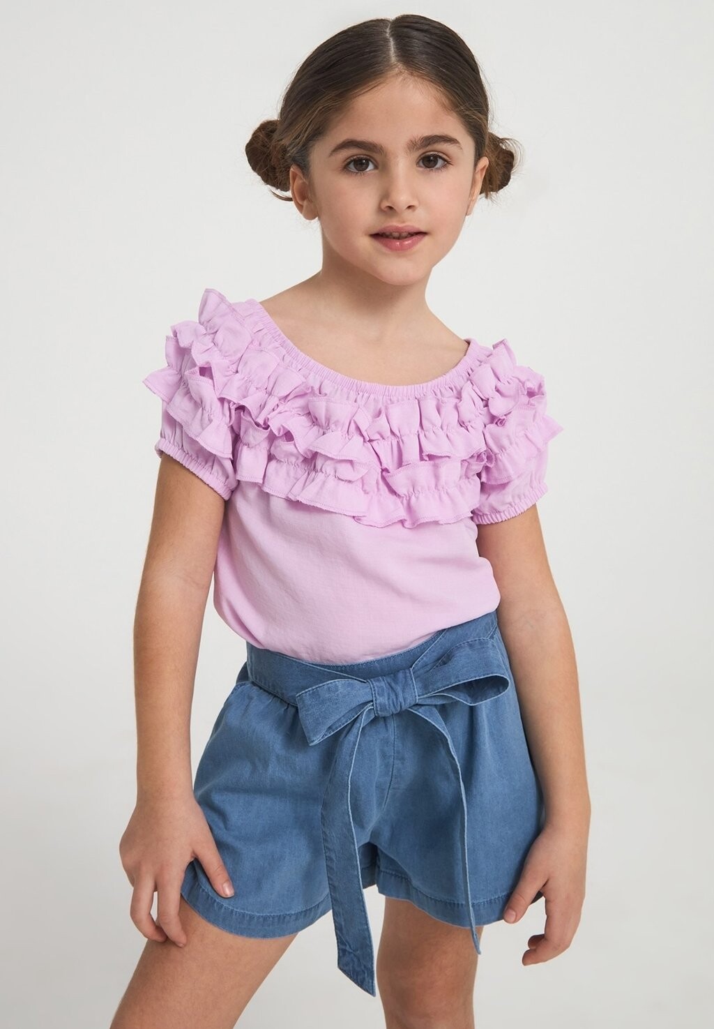 

Базовая футболка Terranova, цвет Lilla Chiaro