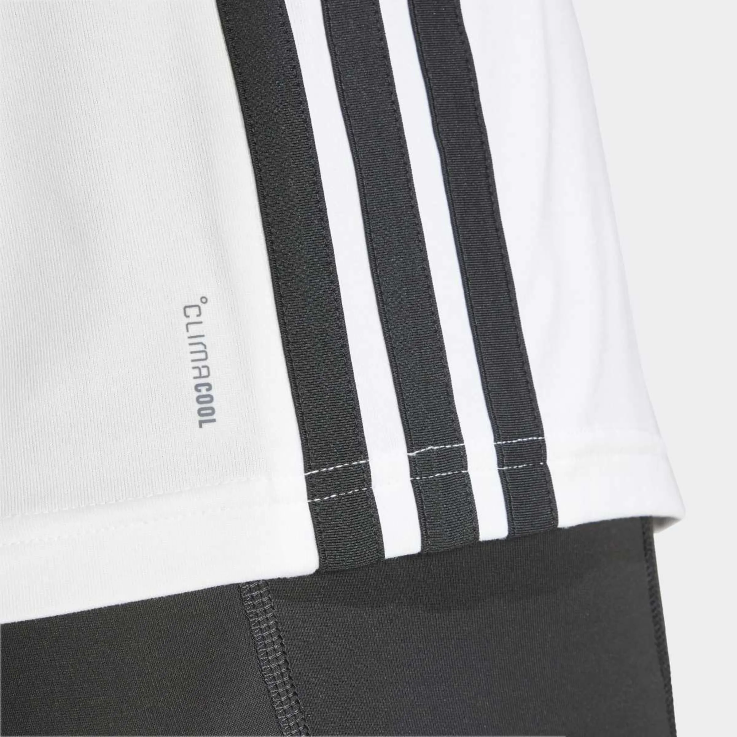 Женская футболка Train Essentials Workout 3 полосы Adidas, белый — фото 3