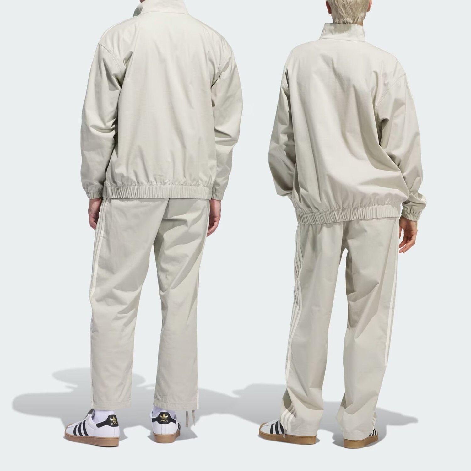 SST Повседневные брюки унисекс Серый/Белый Adidas Originals, серый — фото 4