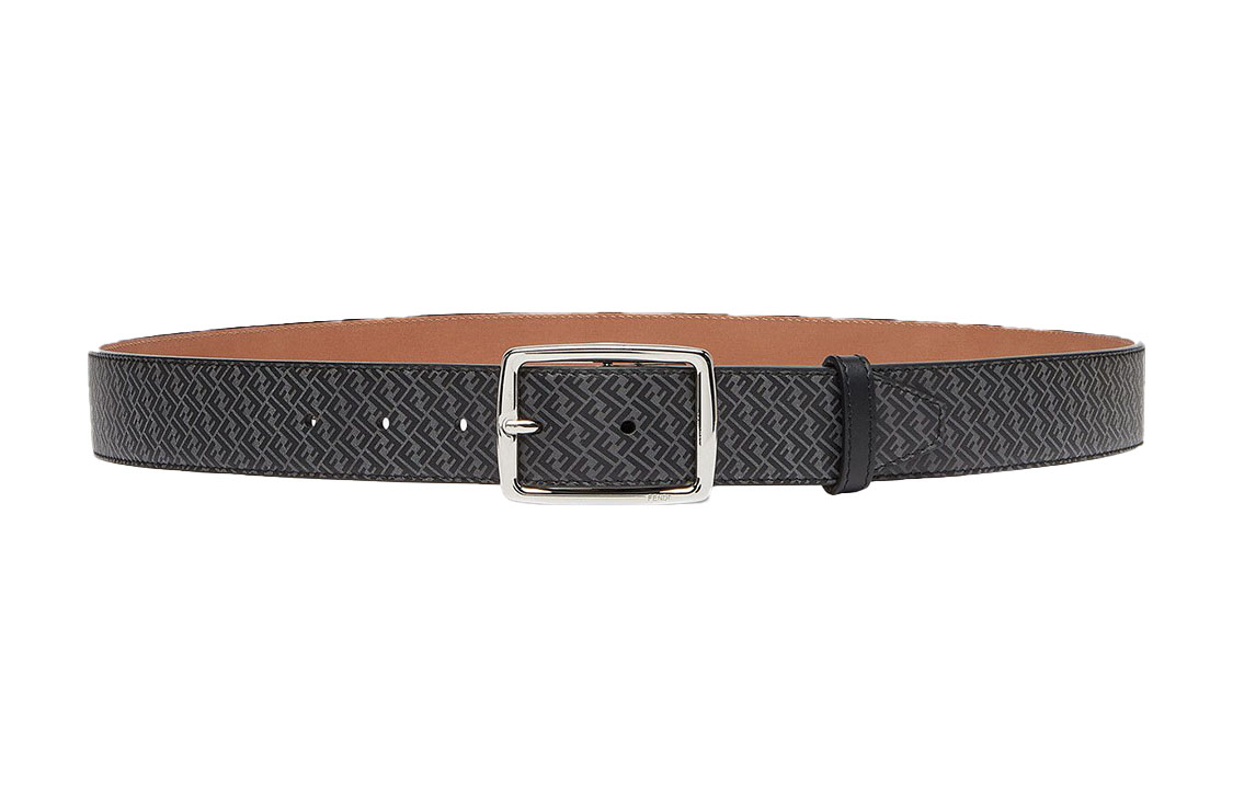

Футболка Ff Micro Motif Belt FENDI, черная