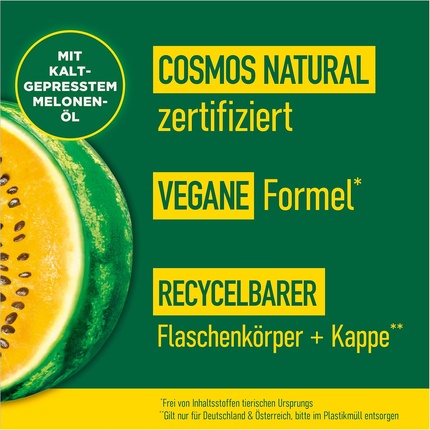 Кондиционер для волос 385 мл с дыней холодного отжима Nature Box — фото 3