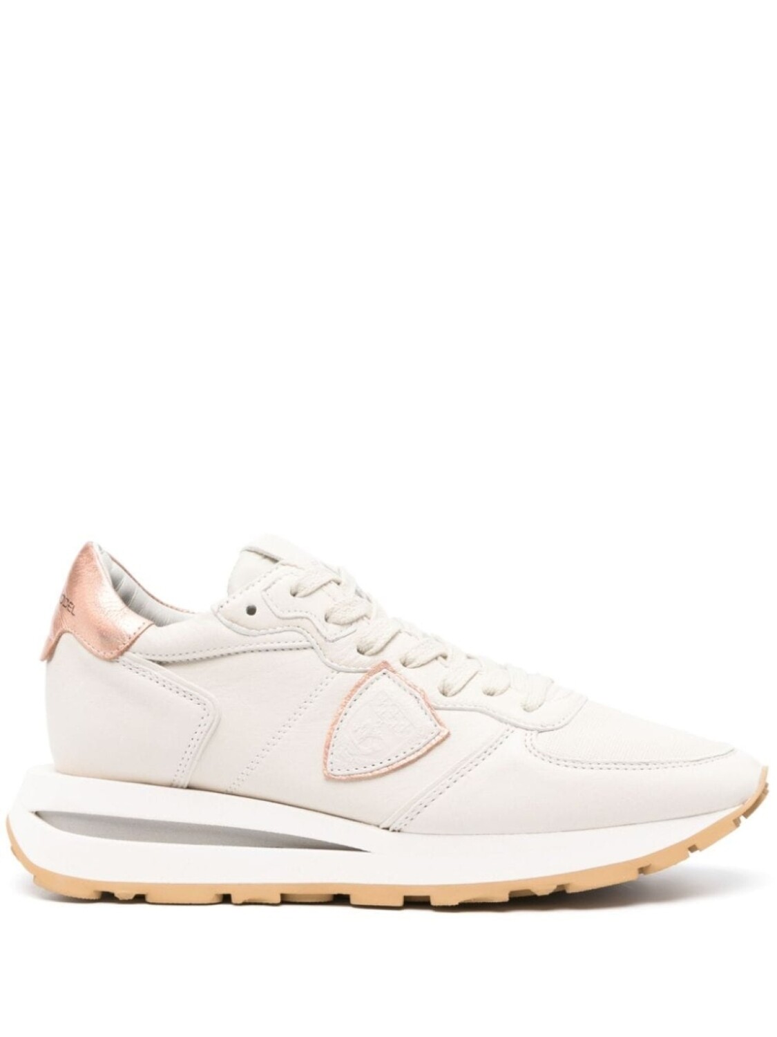 

Кроссовки Philippe Model Tropez Haute, белый/розовый