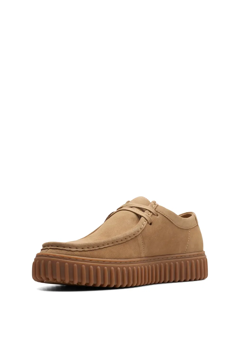 Ботинки Torhill Lo на шнуровке из замши Clarks Debenhams, бежевый — фото 4