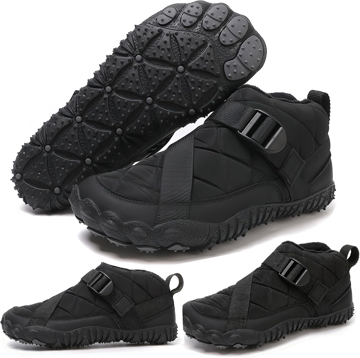 

Зимние ботинки для походов, зимние туристические ботинки, зимняя походная обувь, зимние ботинки с нулевым перепадом для женщин и мужчин Levdro, C-3 Men 6/8 Women