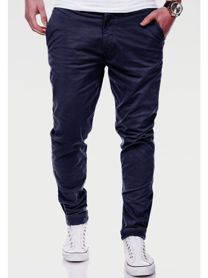 

Behype Брюки чинос - MPBISTER, темно-синие