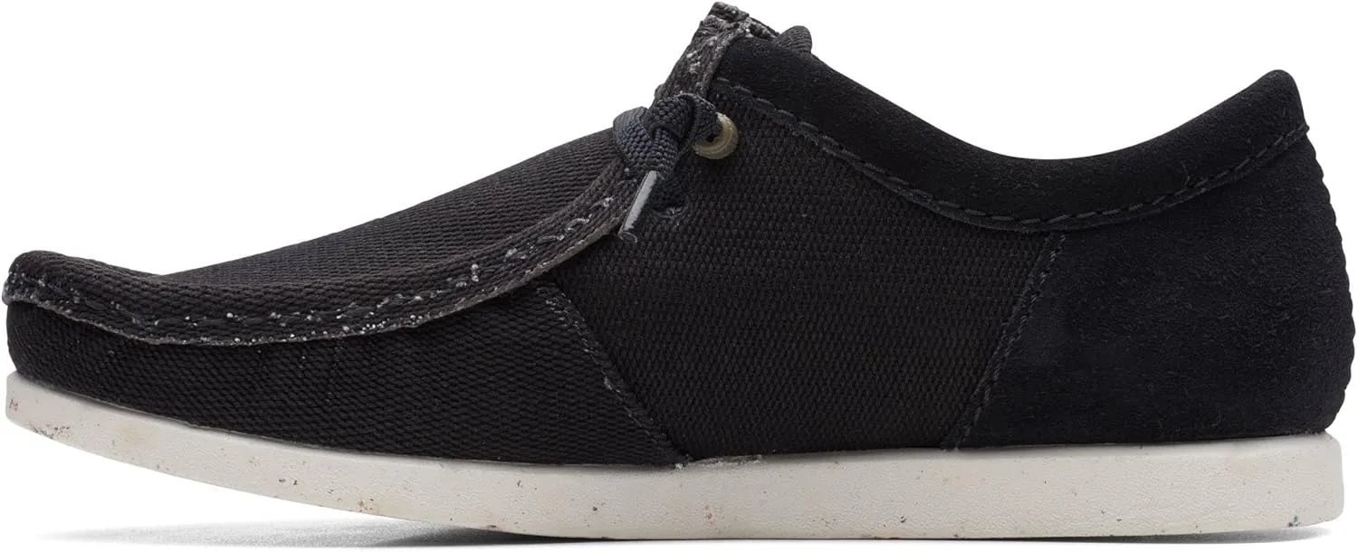 Мужские лоферы Clarks Shacrelite Moc Oxford, черный/черный — фото 2