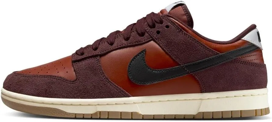 Мужские кроссовки Nike Dunk Low Retro SeSneaker, Mars Stone Black Burgundy Crus — фото 2