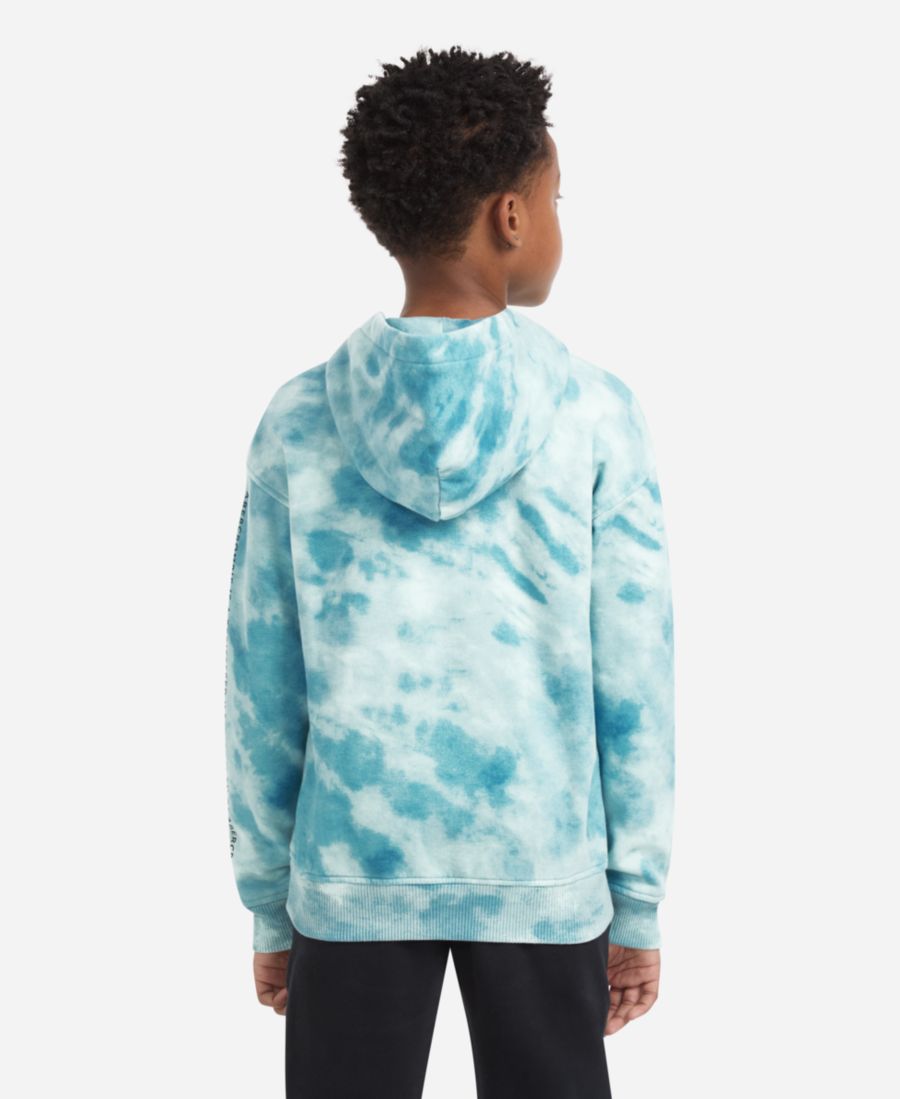 Детская толстовка с капюшоном и принтом по всей поверхности abercrombie kids, Gray Mist — фото 2
