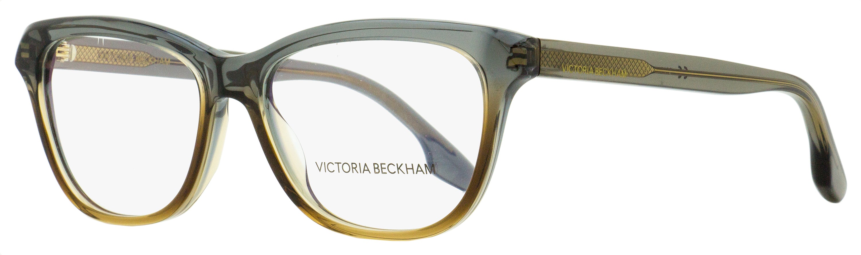 

Женские прямоугольные очки Victoria Beckham VB2607 038 серо-коричневые 55 мм