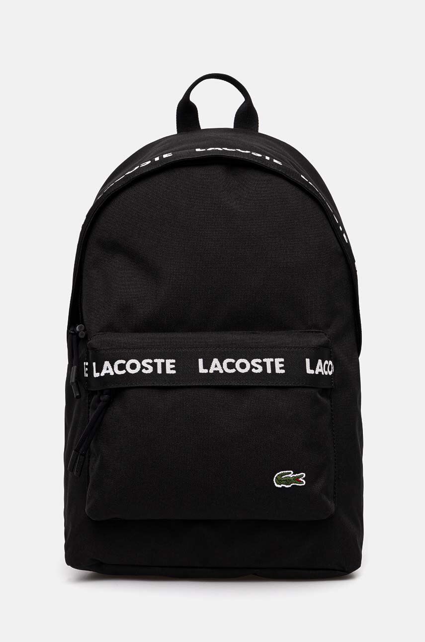 

Рюкзак Лакост Lacoste, черный