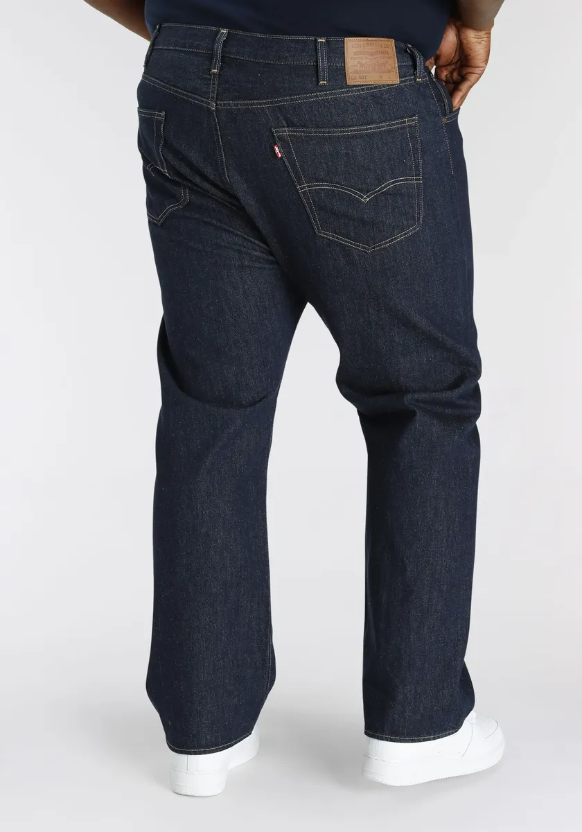 Прямые джинсы Levi's Plus "501 LEVI'SORIGINAL B&T", цвет Dark Indigo — фото 2