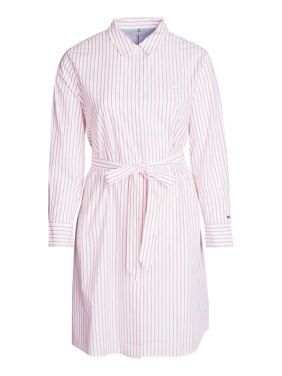 

Платье-рубашка Tommy Hilfiger Curve Embroidery, светло-розовый