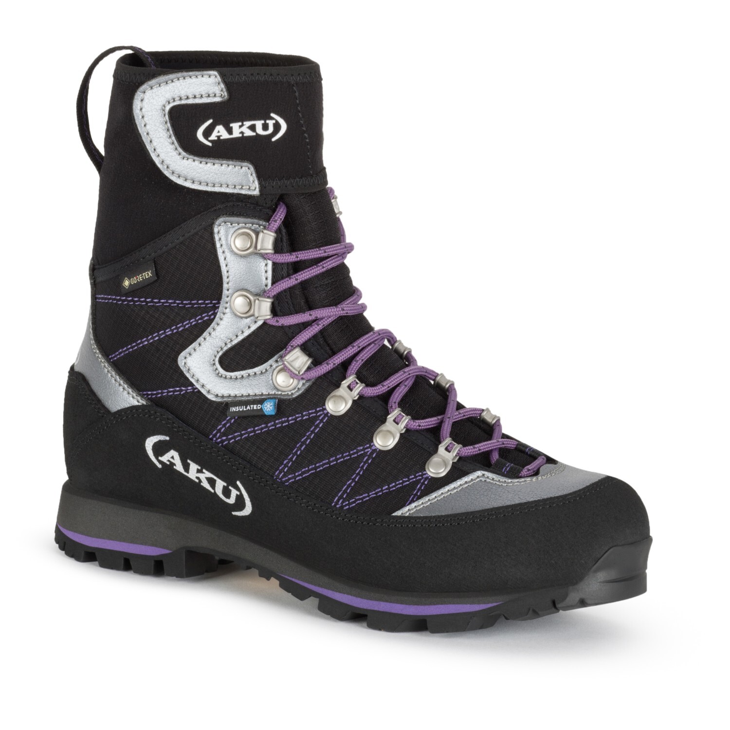 Зимняя обувь Aku Trekker Therm200 GTX, цвет Black/Violet