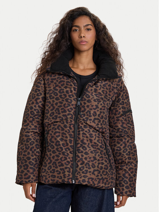 

Зимняя куртка regular fit W5BL47 W3702 Guess, коричневый