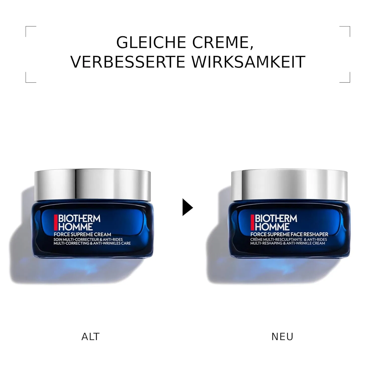Крем для лица Biotherm — Мужской укрепляющий антивозрастной Force Supreme Face Reshaper Cream — фото 2